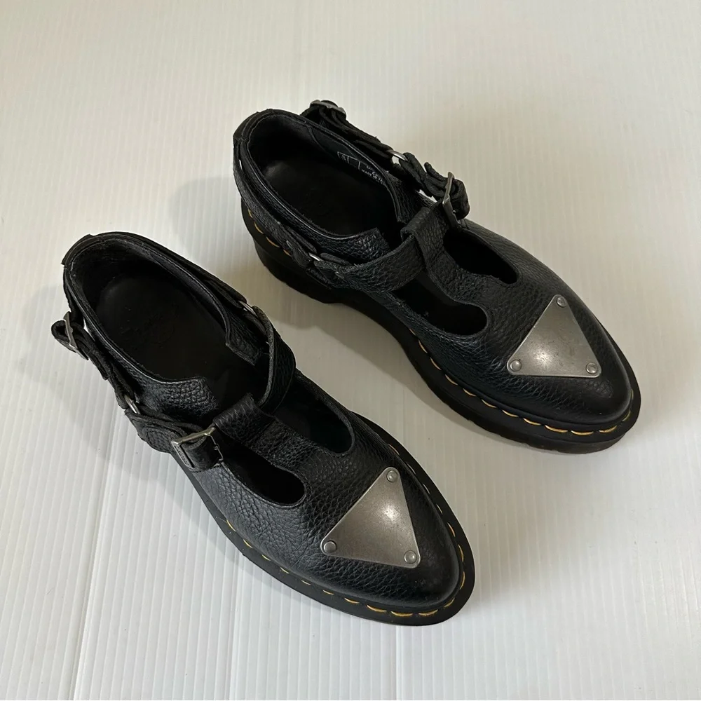 Dr. Martens Caidos Black T-Bar Mary Jane, 7 (38 EU) - Picture 3 of 16